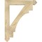 Ekena Millwork Merced Arts & Crafts Rough Sawn Bracket, Douglas Fir, 4"W x 28"D x 36"H BKT04X28X36MRC03RDF - alternate 4